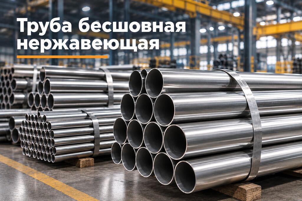 Труба бесшовная нержавеющая