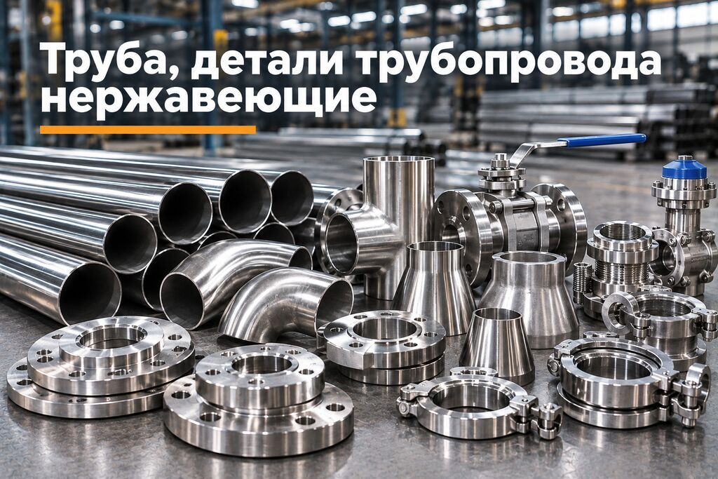 Детали трубопровода нержавеющие